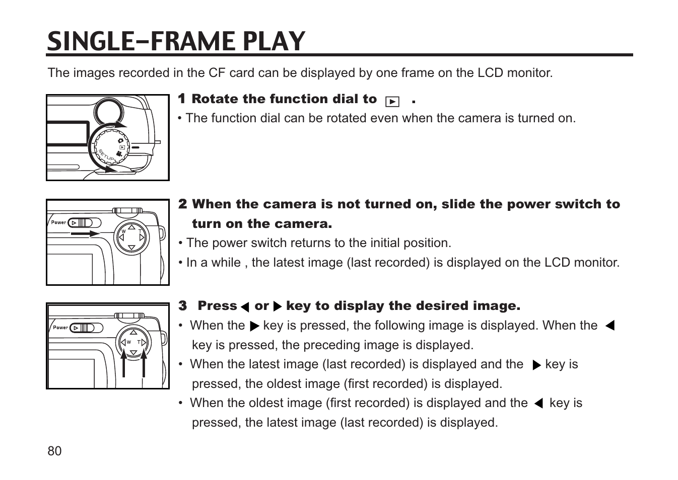 Single-frame play | Concord Camera 5330z User Manual | Page 80 / 165