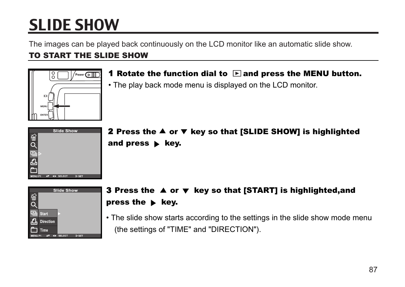 Slide show | Concord Camera 5330z User Manual | Page 87 / 165