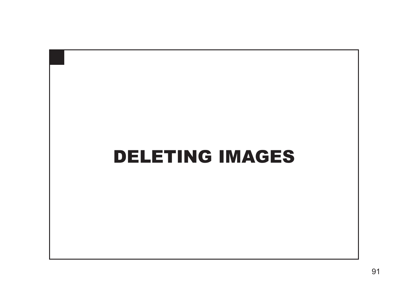 Deleting images | Concord Camera 5330z User Manual | Page 91 / 165