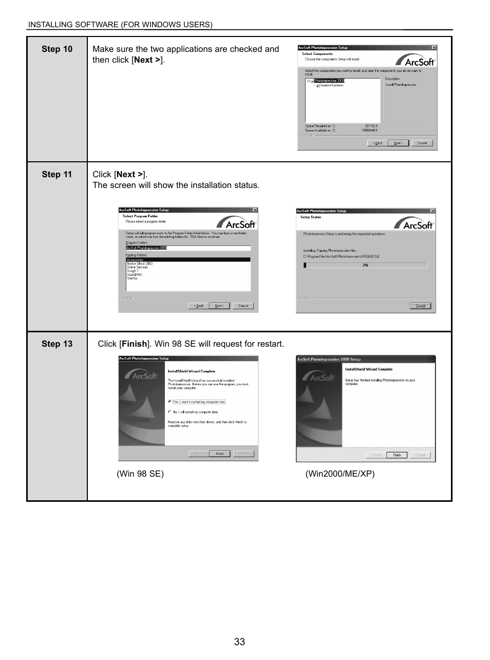 Concord Camera 5040 User Manual | Page 34 / 42