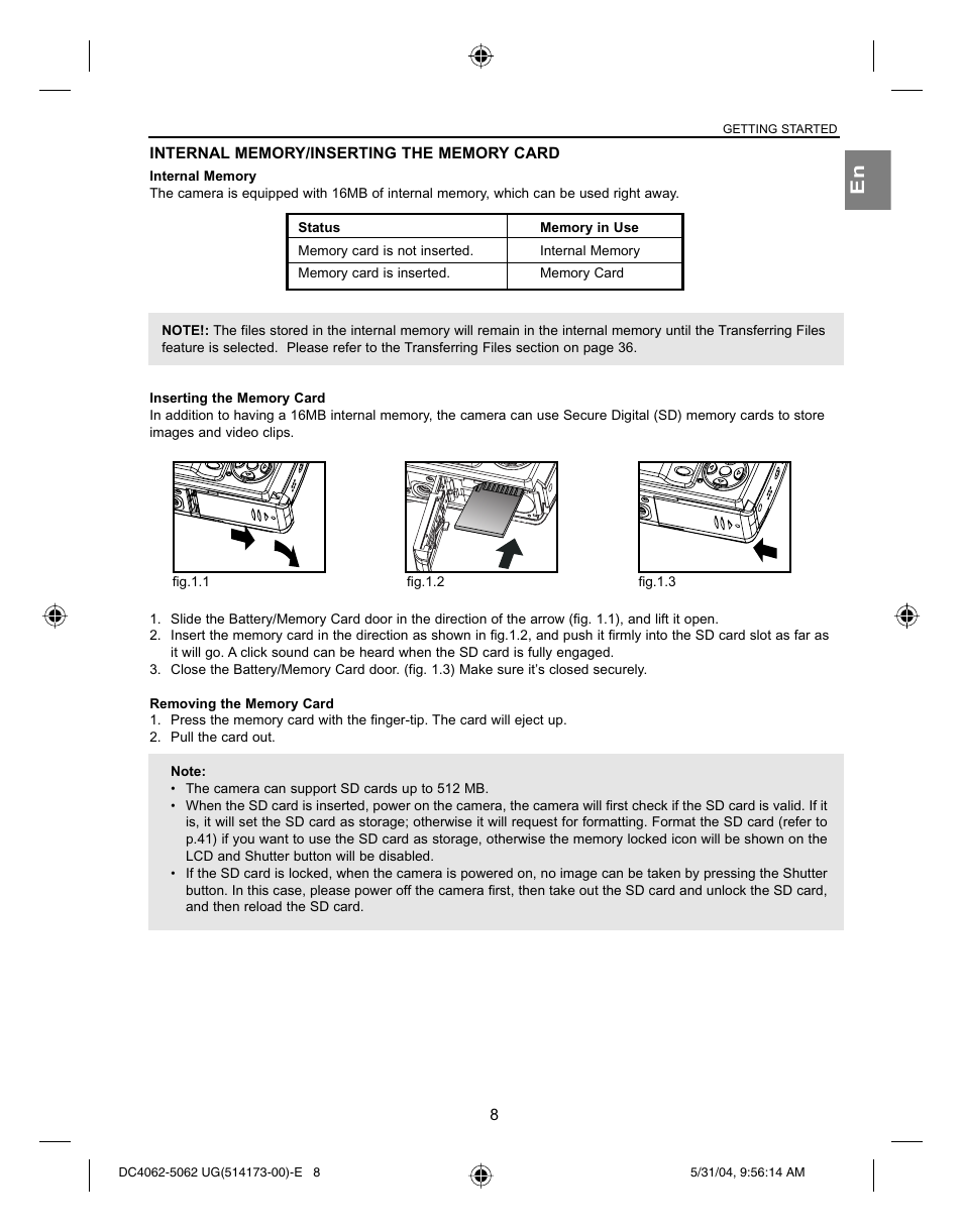 Concord Camera Eye-Q 4062AF User Manual | Page 10 / 75