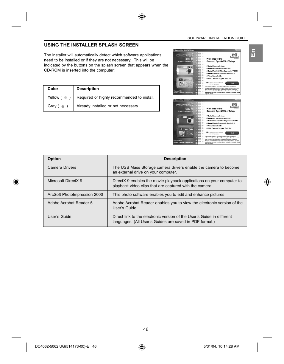 Concord Camera Eye-Q 4062AF User Manual | Page 48 / 75