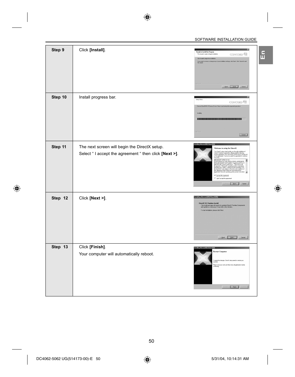 Concord Camera Eye-Q 4062AF User Manual | Page 52 / 75