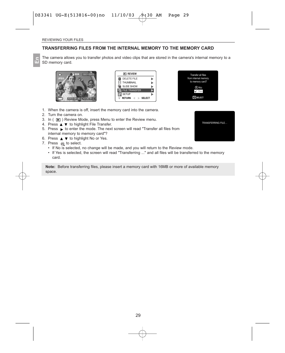 Concord Camera 3341z User Manual | Page 30 / 61