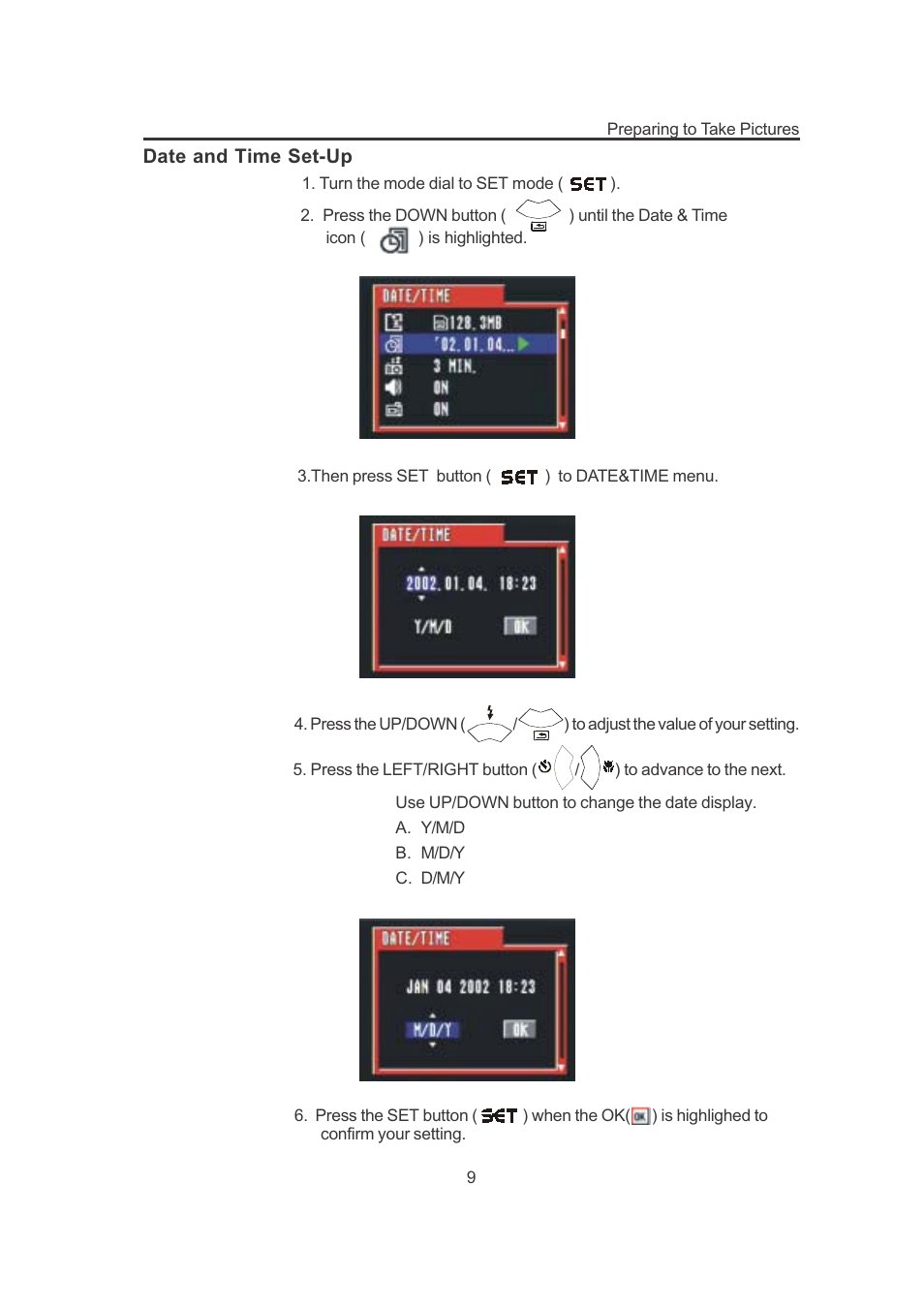 Concord Camera 3132z User Manual | Page 14 / 68