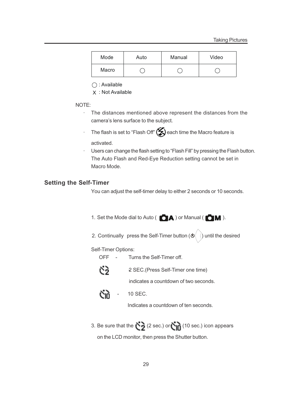 Concord Camera 3132z User Manual | Page 34 / 68