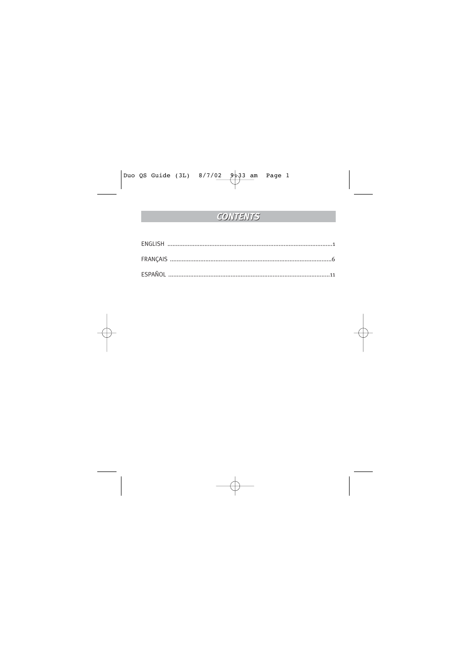 Concord Camera Eye Q Duo 1.3 Mega Pixels Camera User Manual | Page 2 / 18