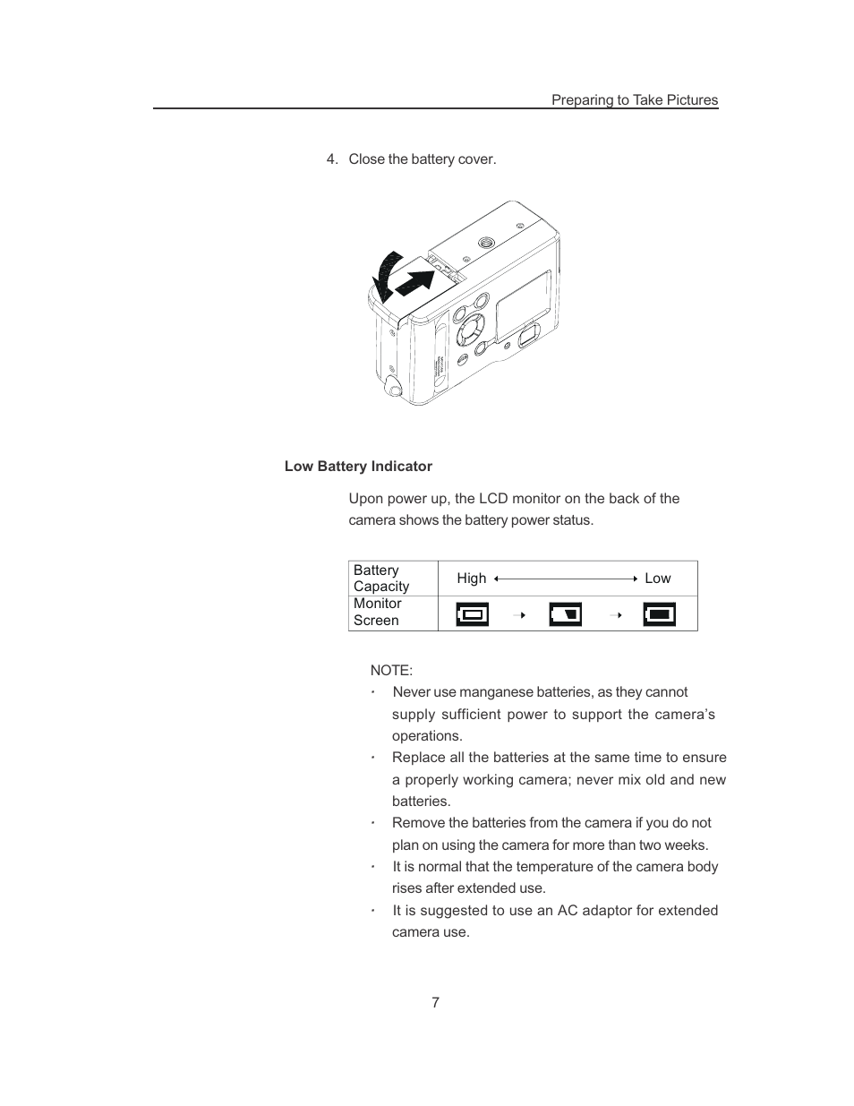 Concord Camera 3103 User Manual | Page 11 / 64