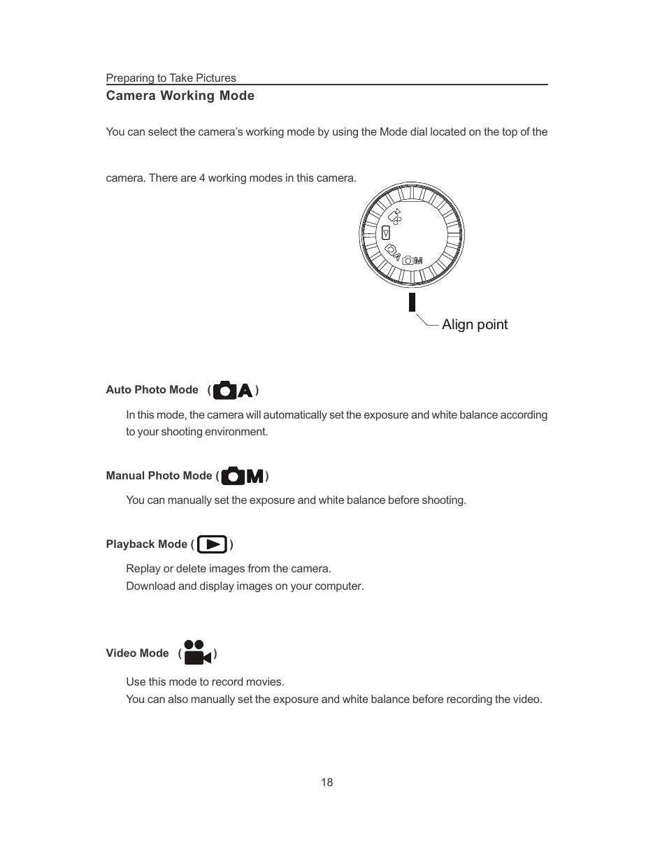 Align point | Concord Camera 3103 User Manual | Page 22 / 64