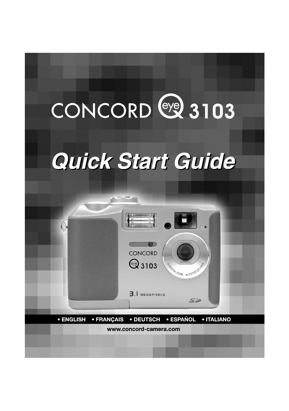Concord Camera Eye-Q 3103 User Manual | 13 pages