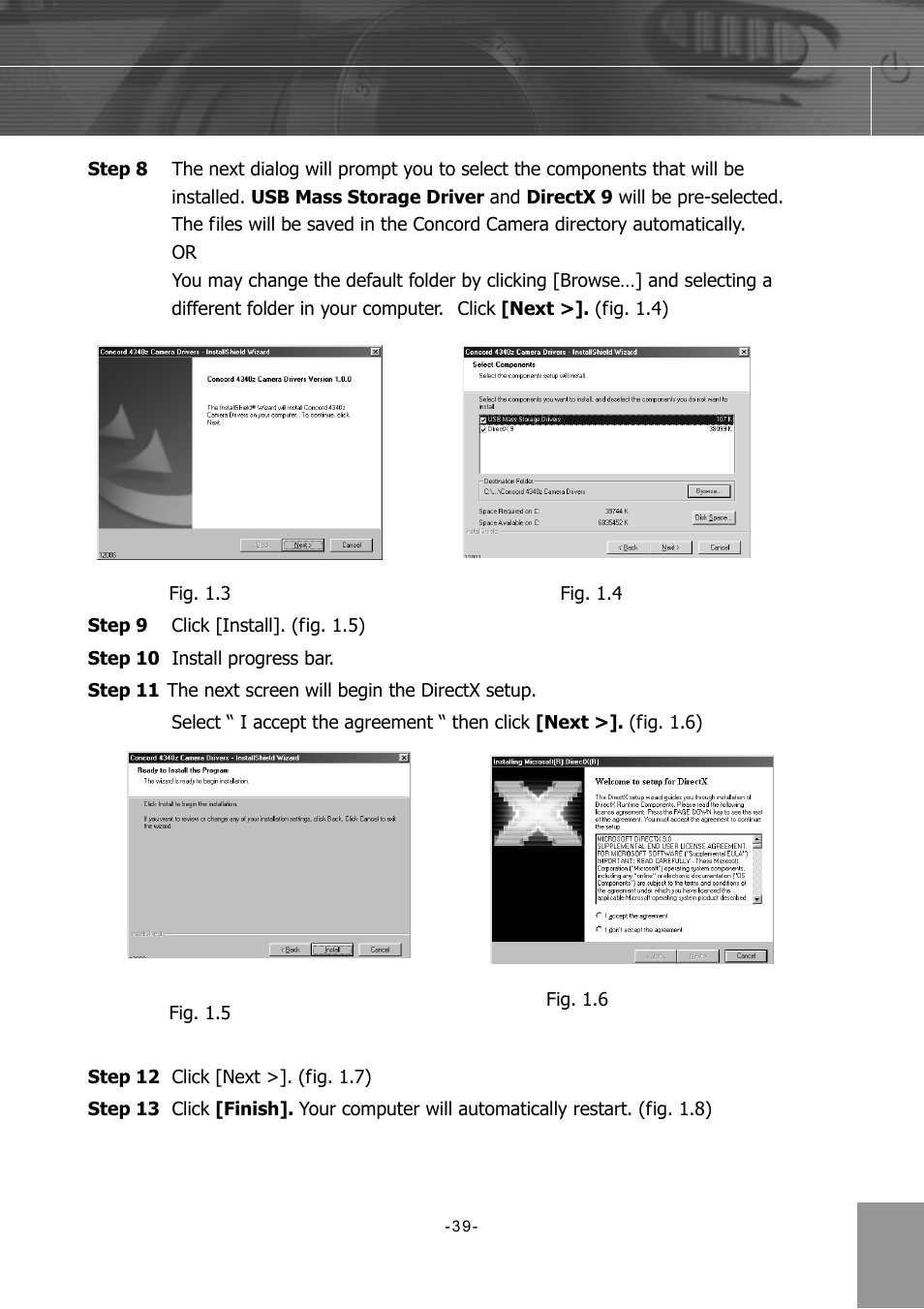 Concord Camera 4340z User Manual | Page 42 / 57