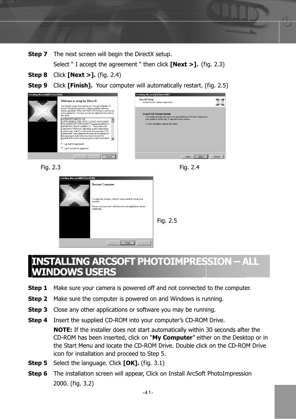 Concord Camera 4340z User Manual | Page 44 / 57