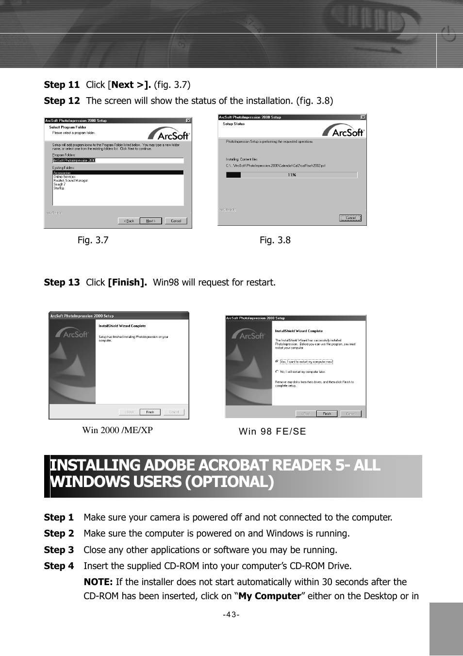 Concord Camera 4340z User Manual | Page 46 / 57