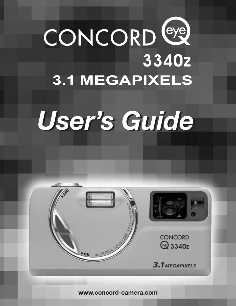 Concord Camera Eye-Q 3340z User Manual | 66 pages