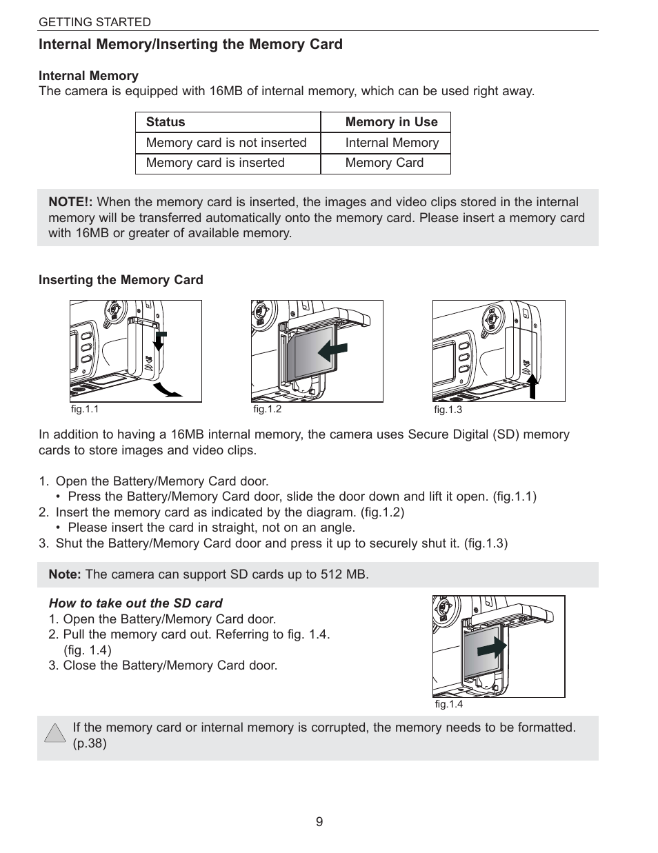 Concord Camera Eye-Q 3340z User Manual | Page 10 / 66