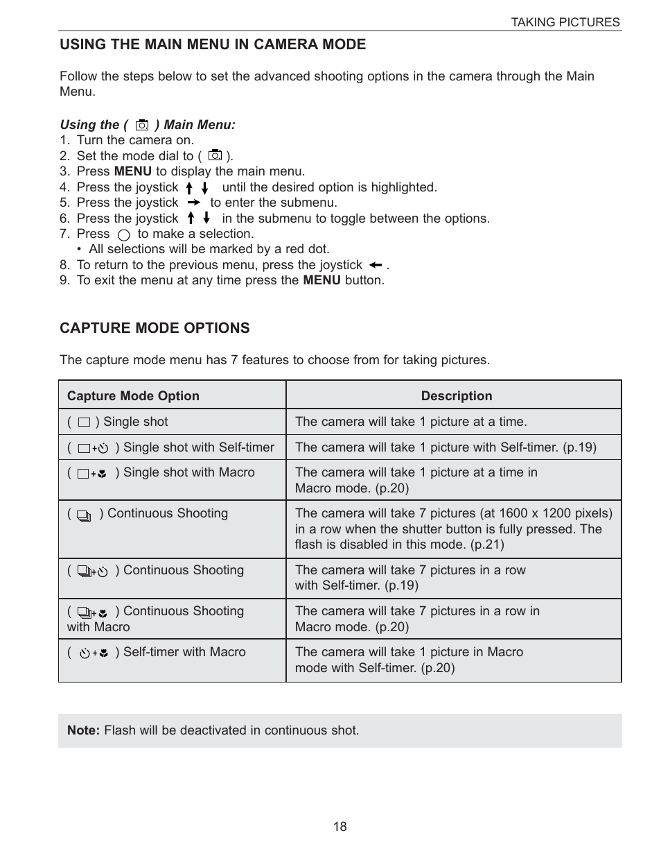 Concord Camera Eye-Q 3340z User Manual | Page 19 / 66