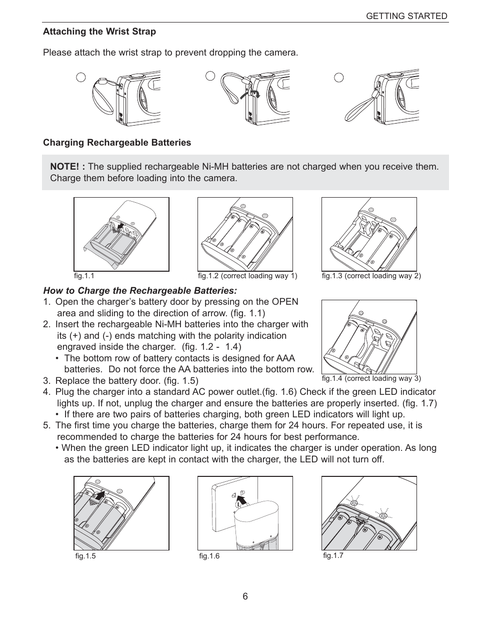 Concord Camera Eye-Q 3340z User Manual | Page 7 / 66