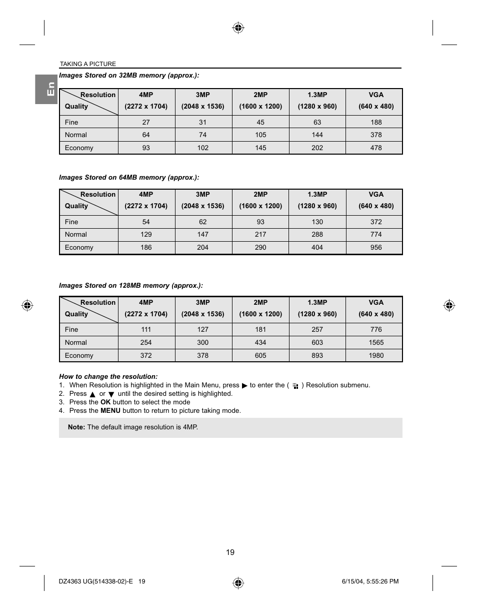 Concord Camera Concord Eye-Q 4363z User Manual | Page 21 / 74