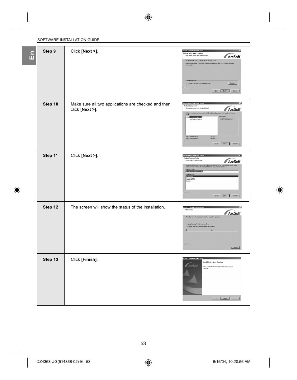 Concord Camera Concord Eye-Q 4363z User Manual | Page 55 / 74