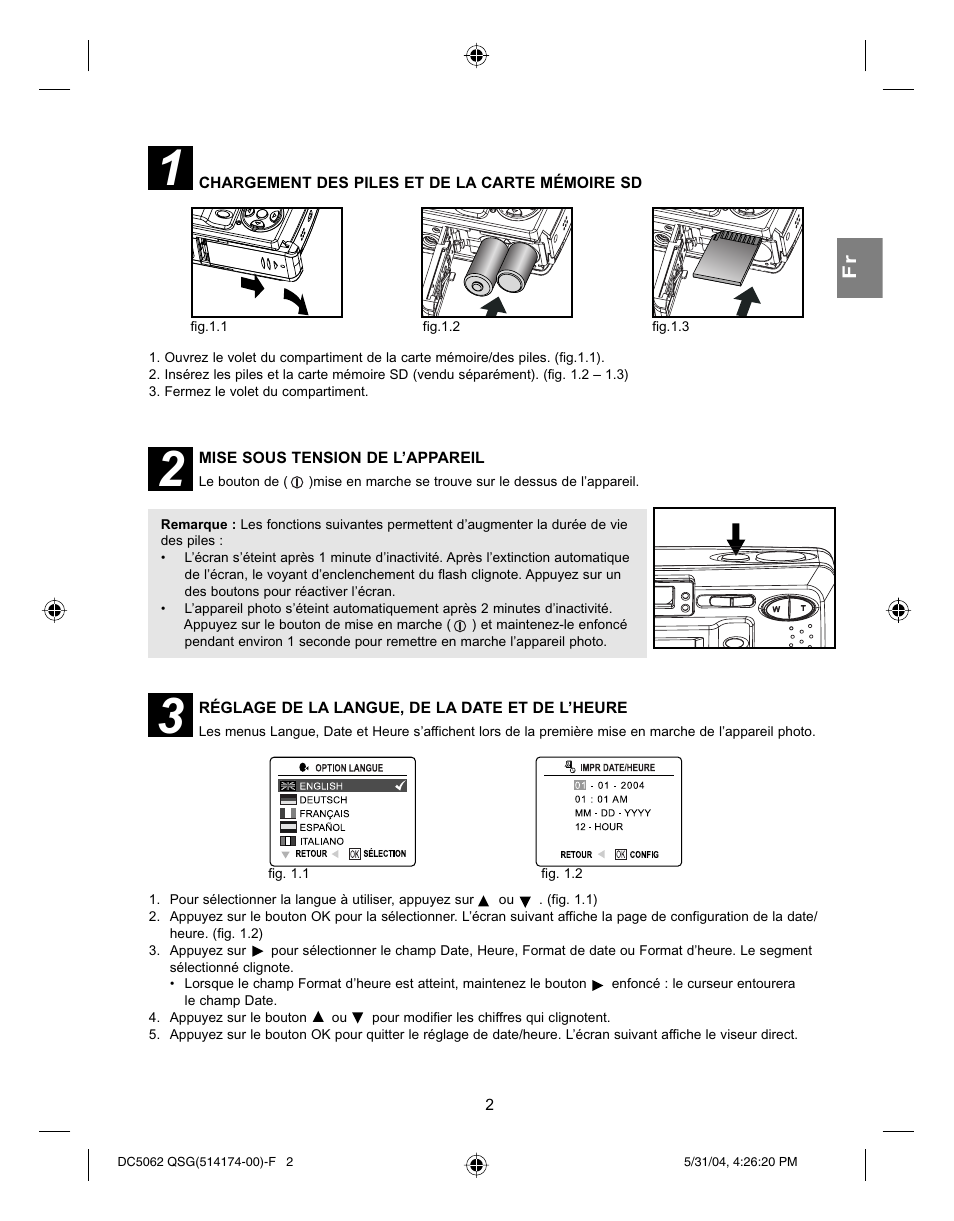 Concord Camera Eye-Q 5062AF User Manual | Page 12 / 51