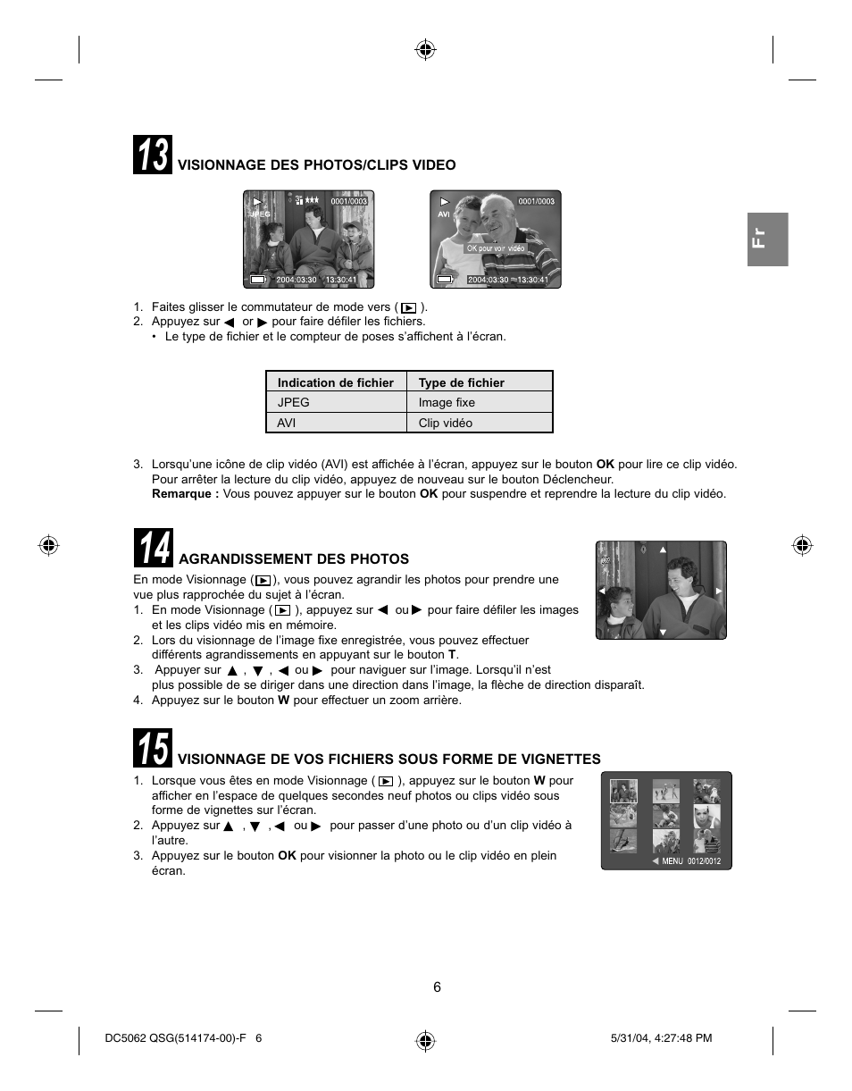 Concord Camera Eye-Q 5062AF User Manual | Page 16 / 51