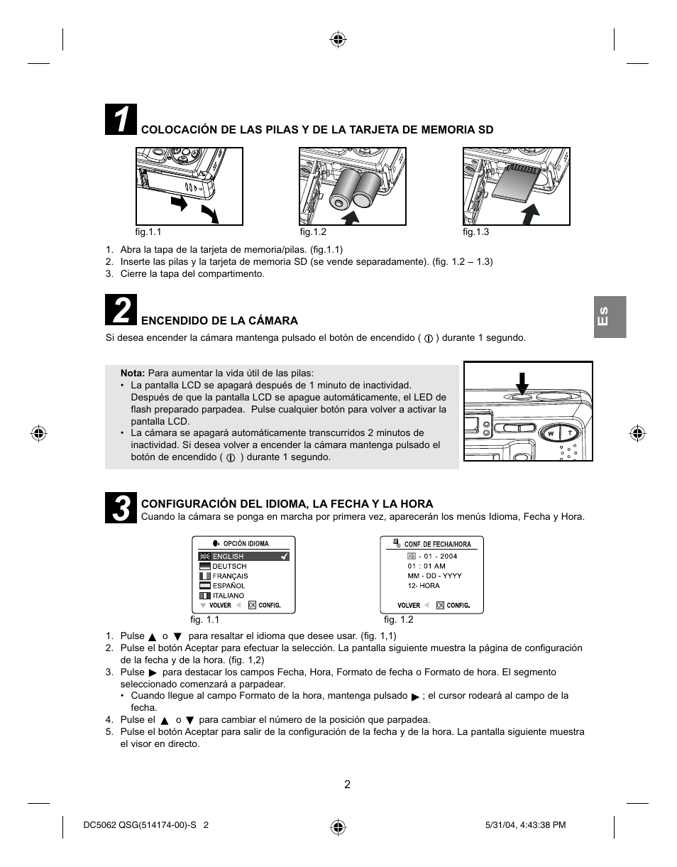 Concord Camera Eye-Q 5062AF User Manual | Page 28 / 51