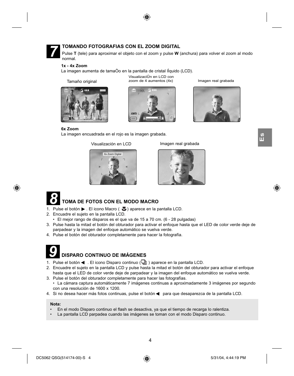 Concord Camera Eye-Q 5062AF User Manual | Page 30 / 51