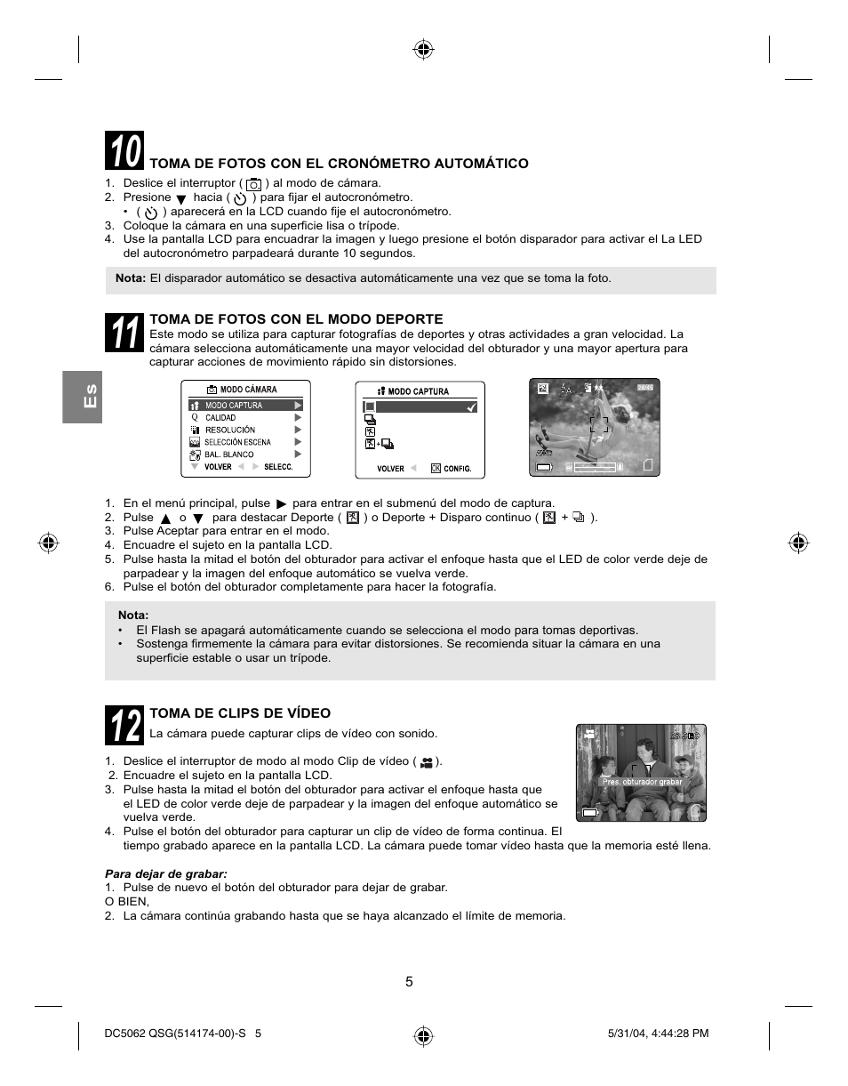 Concord Camera Eye-Q 5062AF User Manual | Page 31 / 51