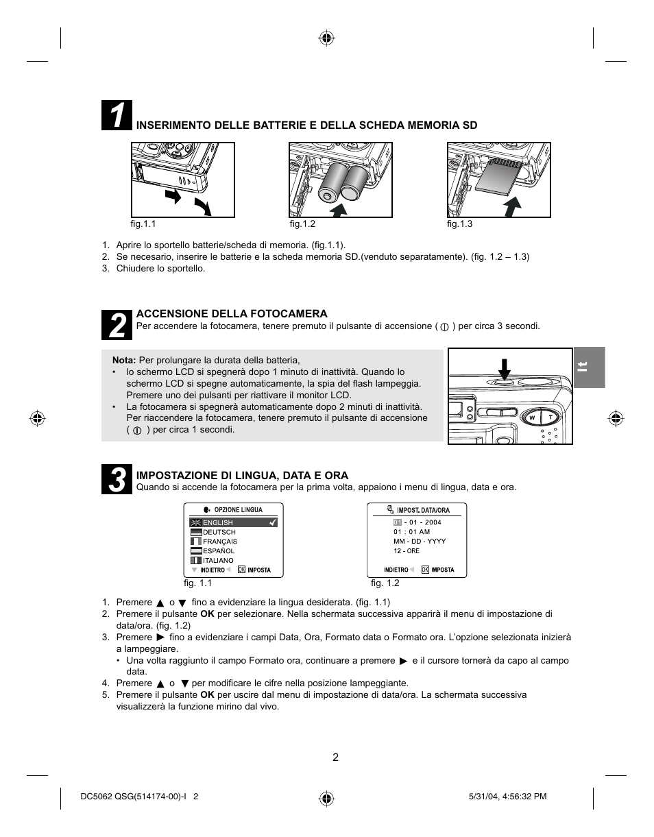 Concord Camera Eye-Q 5062AF User Manual | Page 36 / 51