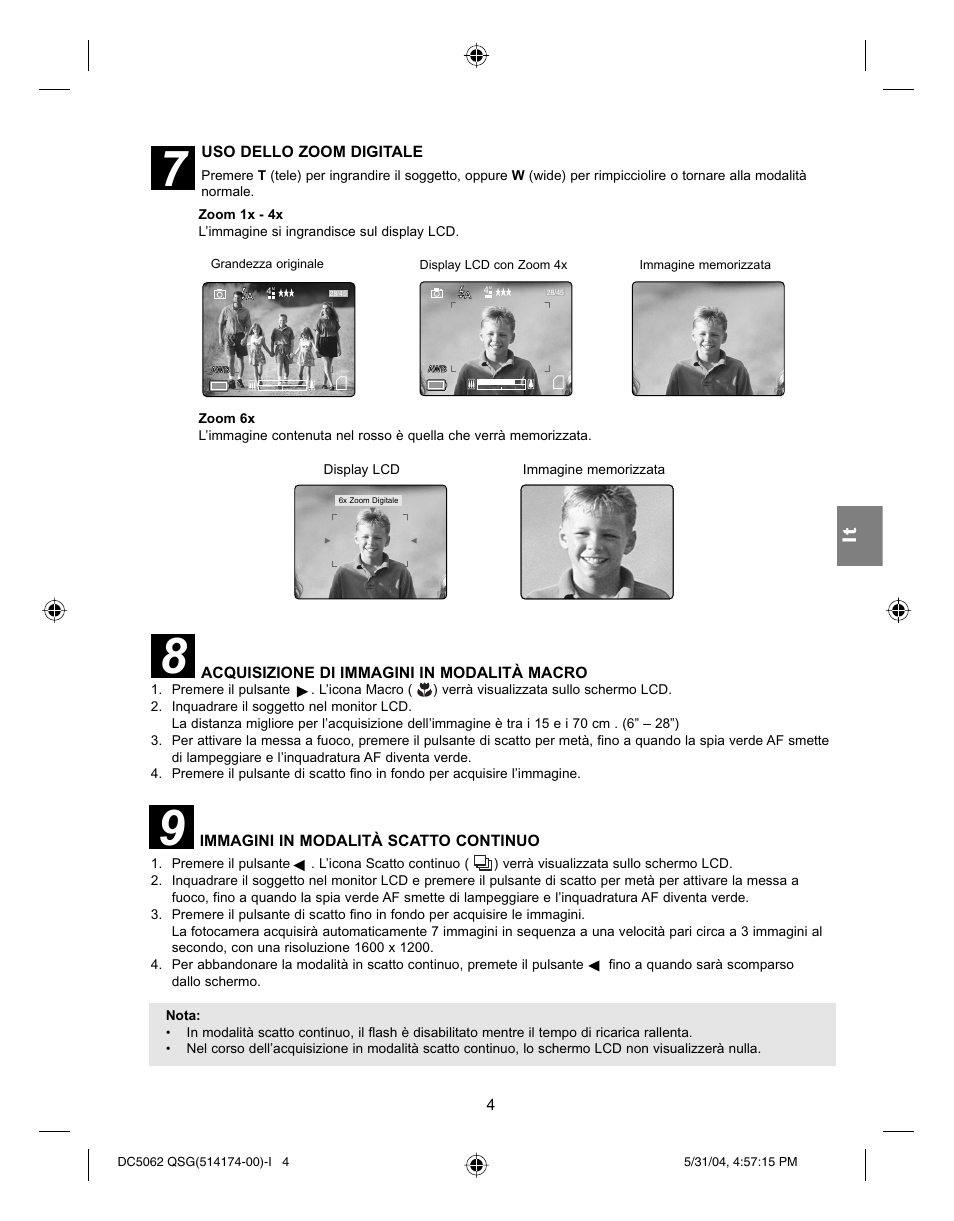 Concord Camera Eye-Q 5062AF User Manual | Page 38 / 51