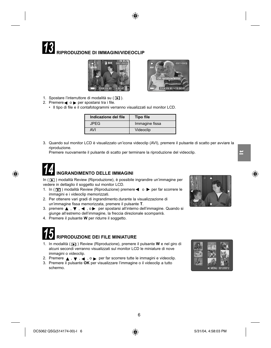 Concord Camera Eye-Q 5062AF User Manual | Page 40 / 51