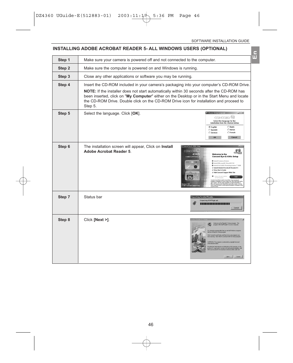 Concord Camera 4360Z User Manual | Page 47 / 61