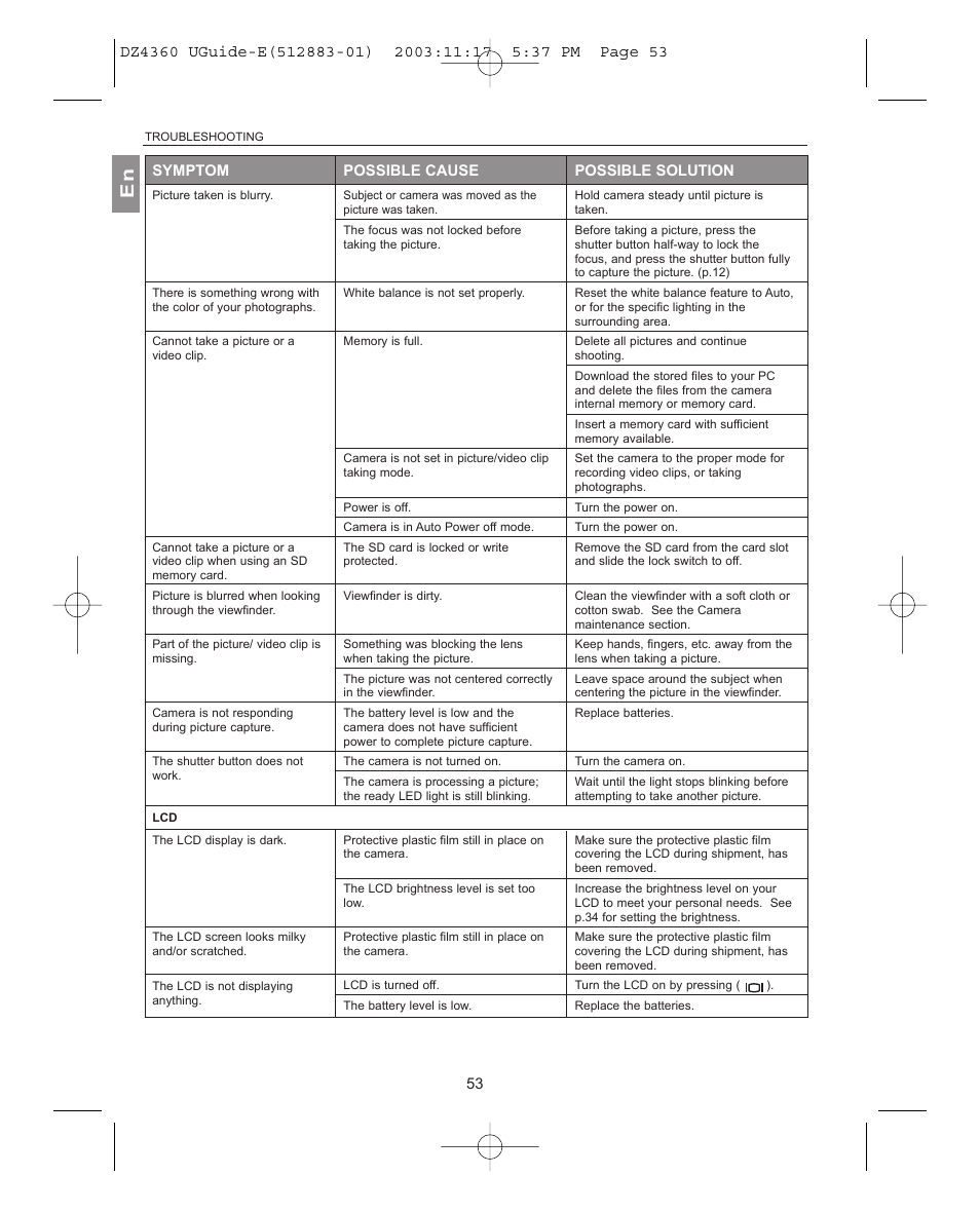 Concord Camera 4360Z User Manual | Page 54 / 61