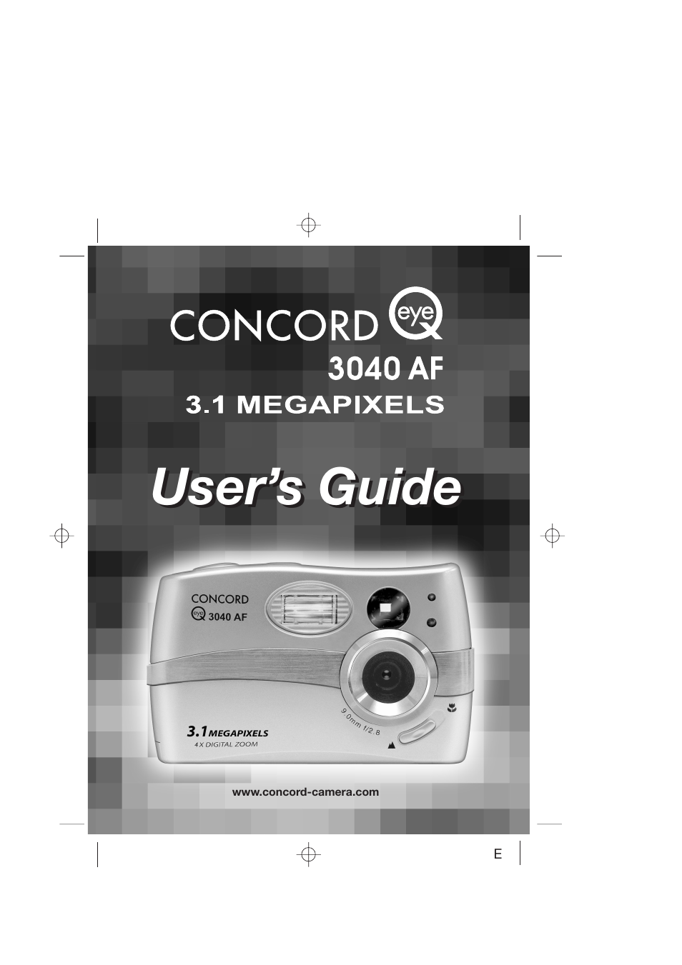 Concord Camera 3040AF User Manual | 54 pages