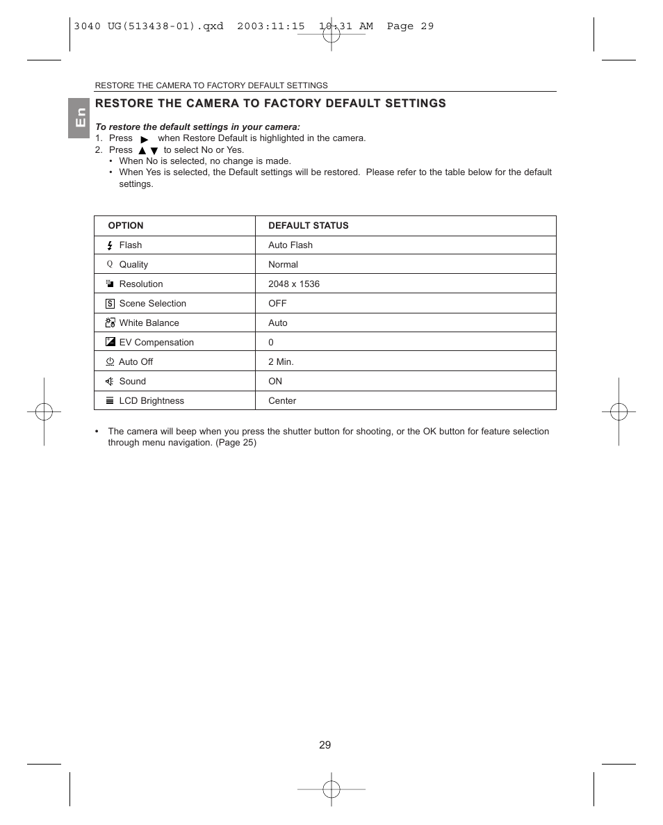 Concord Camera 3040AF User Manual | Page 30 / 54