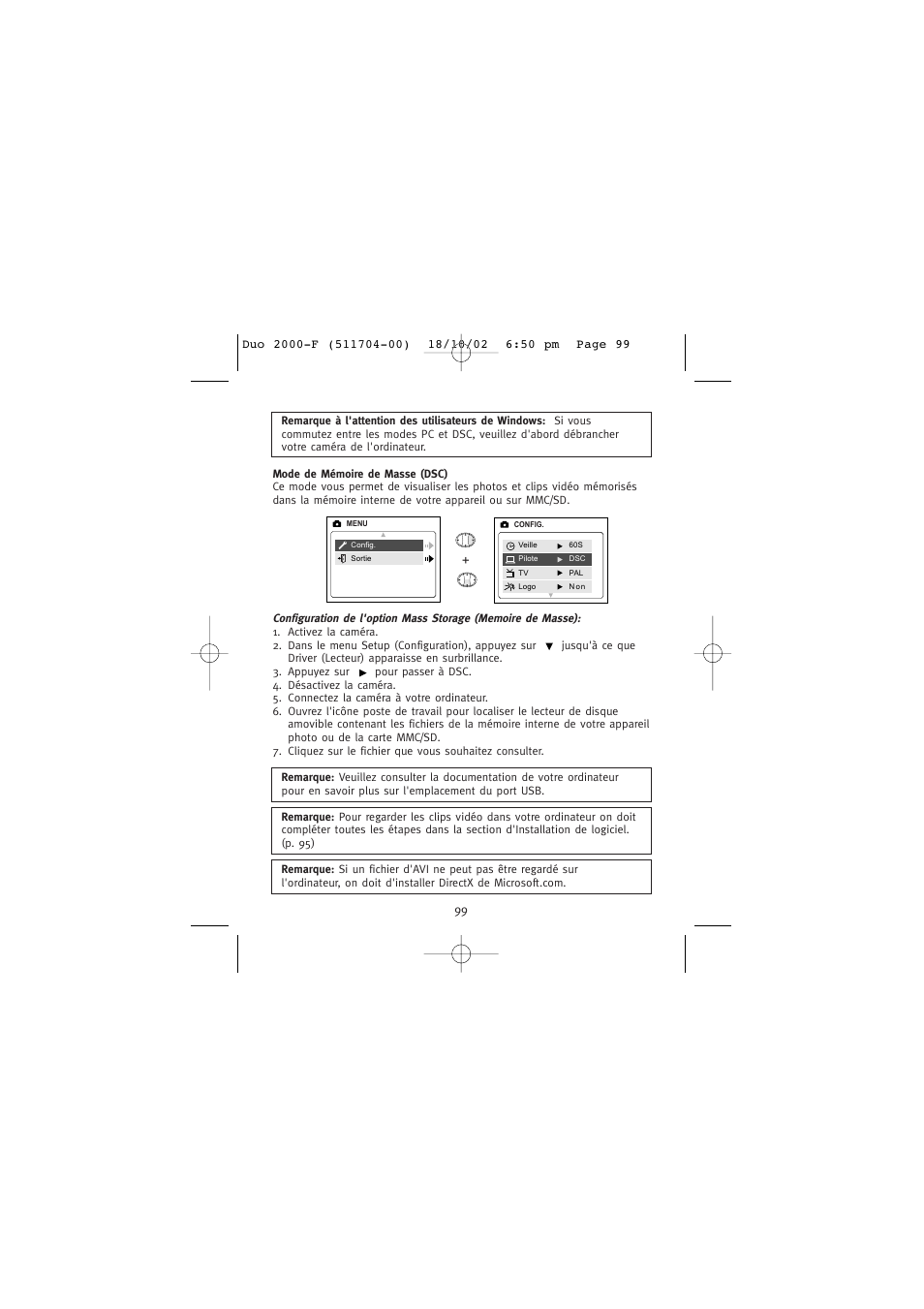 Concord Camera Duo 2000 User Manual | Page 101 / 231