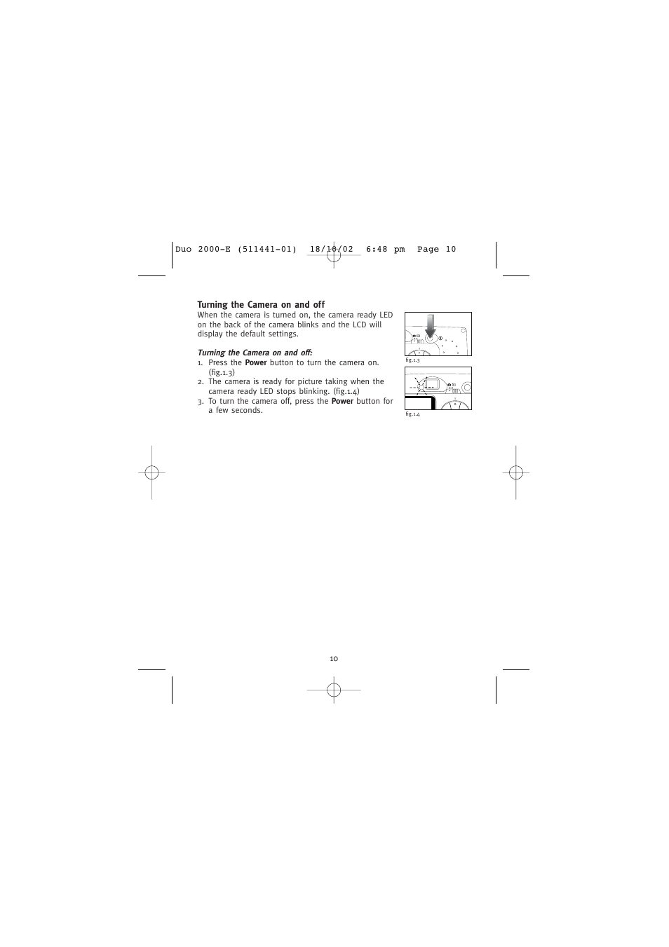Concord Camera Duo 2000 User Manual | Page 12 / 231