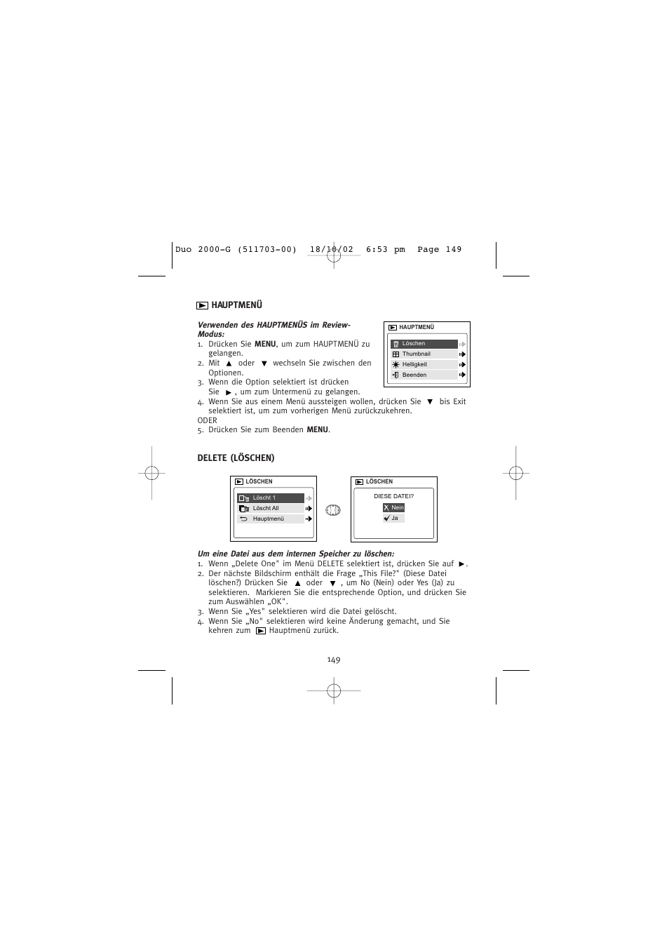 Concord Camera Duo 2000 User Manual | Page 151 / 231