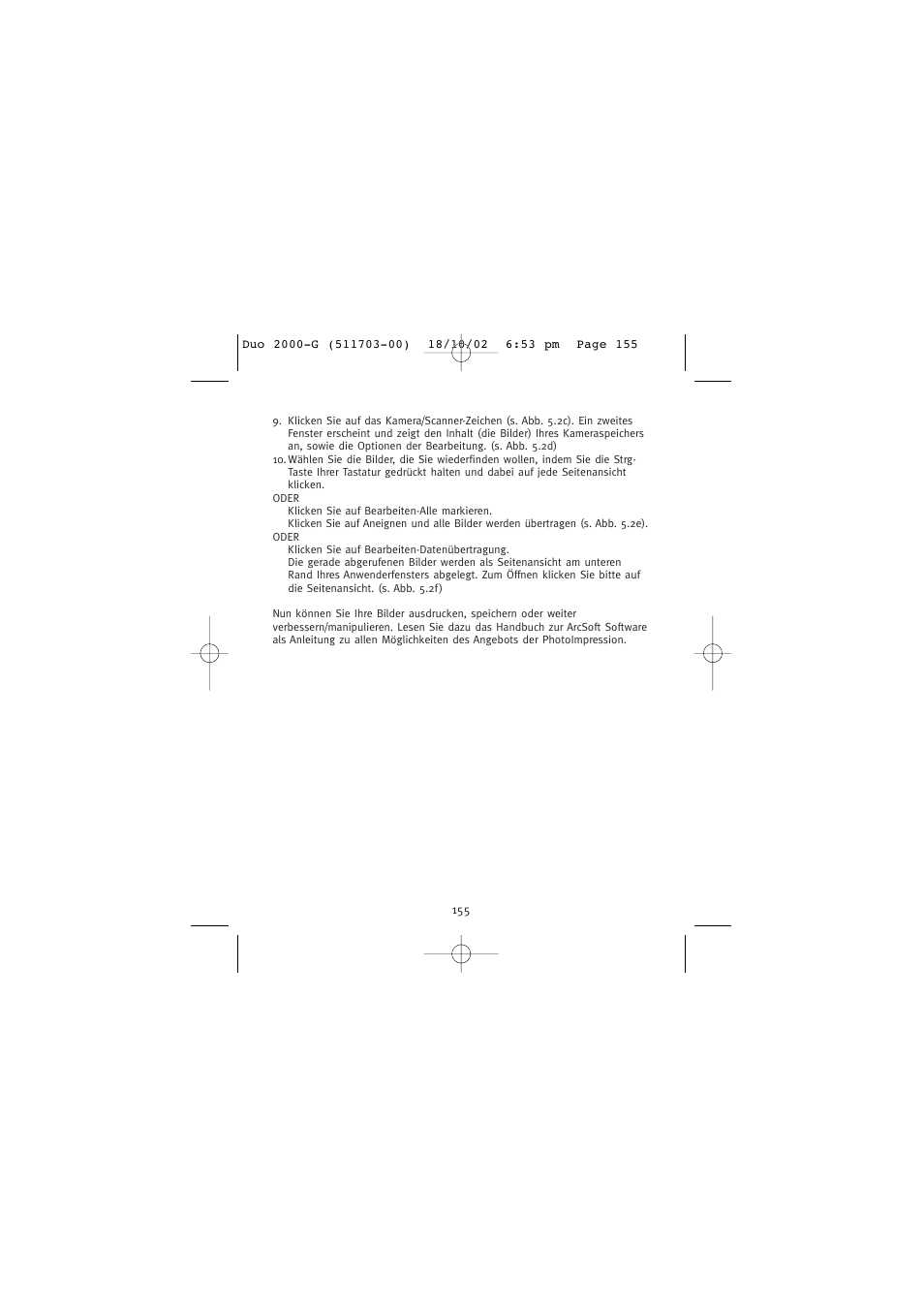 Concord Camera Duo 2000 User Manual | Page 157 / 231