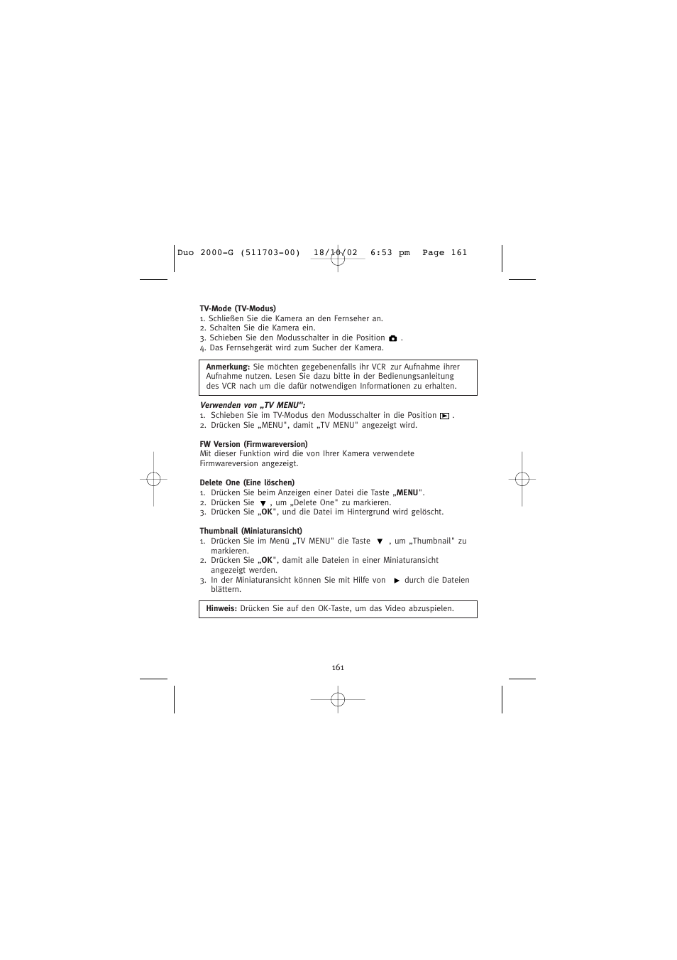 Concord Camera Duo 2000 User Manual | Page 163 / 231