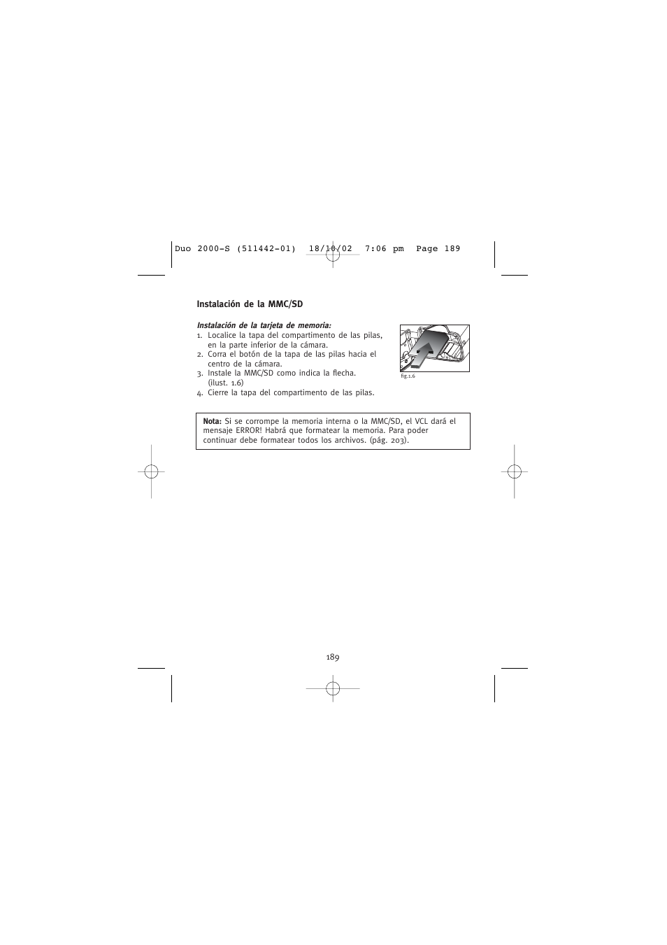 Concord Camera Duo 2000 User Manual | Page 191 / 231