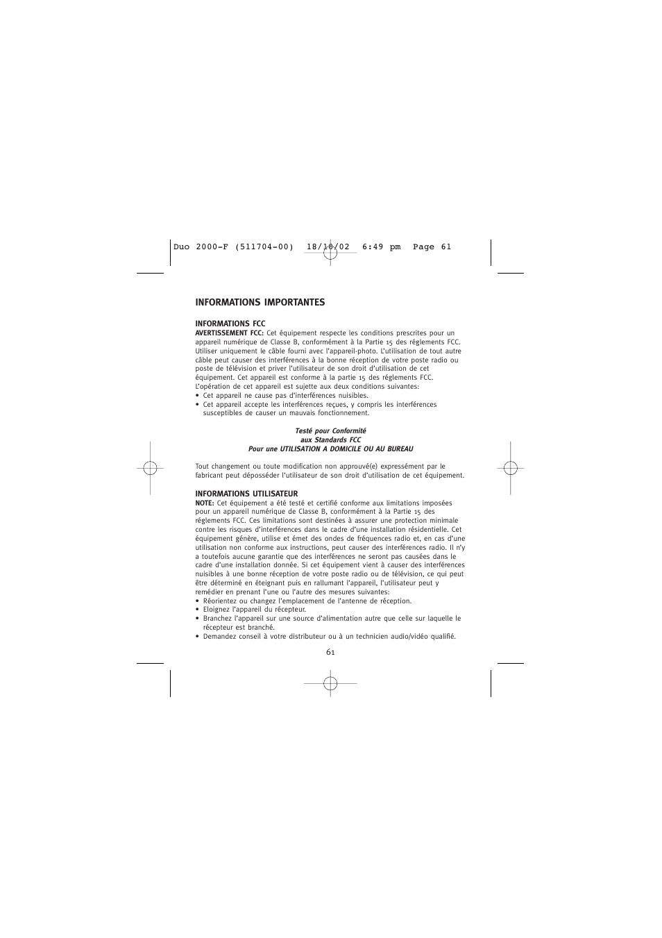 Concord Camera Duo 2000 User Manual | Page 63 / 231