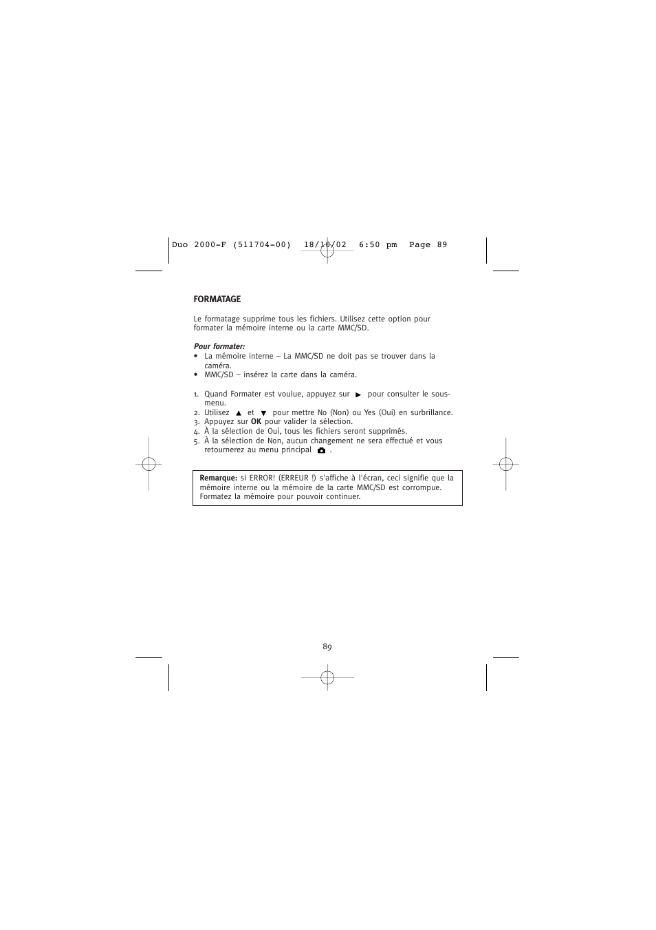 Concord Camera Duo 2000 User Manual | Page 91 / 231