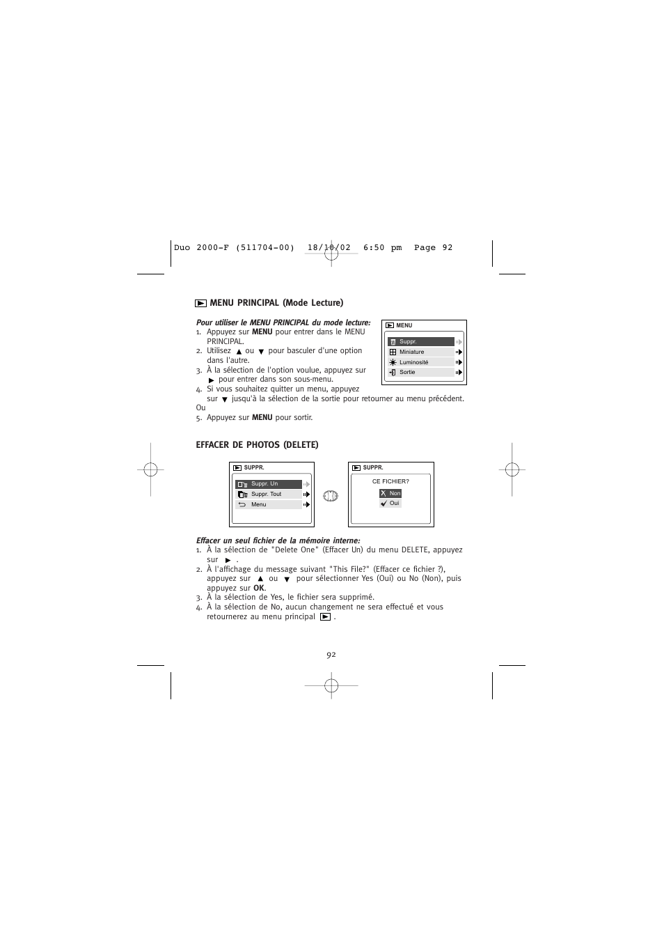 Concord Camera Duo 2000 User Manual | Page 94 / 231