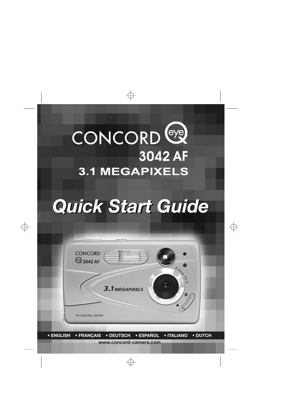 Concord Camera Concord Eye-Q Eye-Q 3042AF User Manual | 40 pages