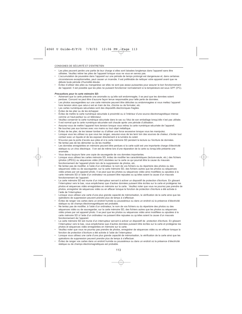 Concord Camera 4060 AF User Manual | Page 115 / 346