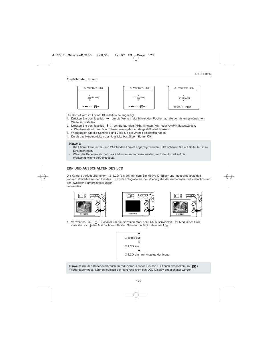 Concord Camera 4060 AF User Manual | Page 124 / 346