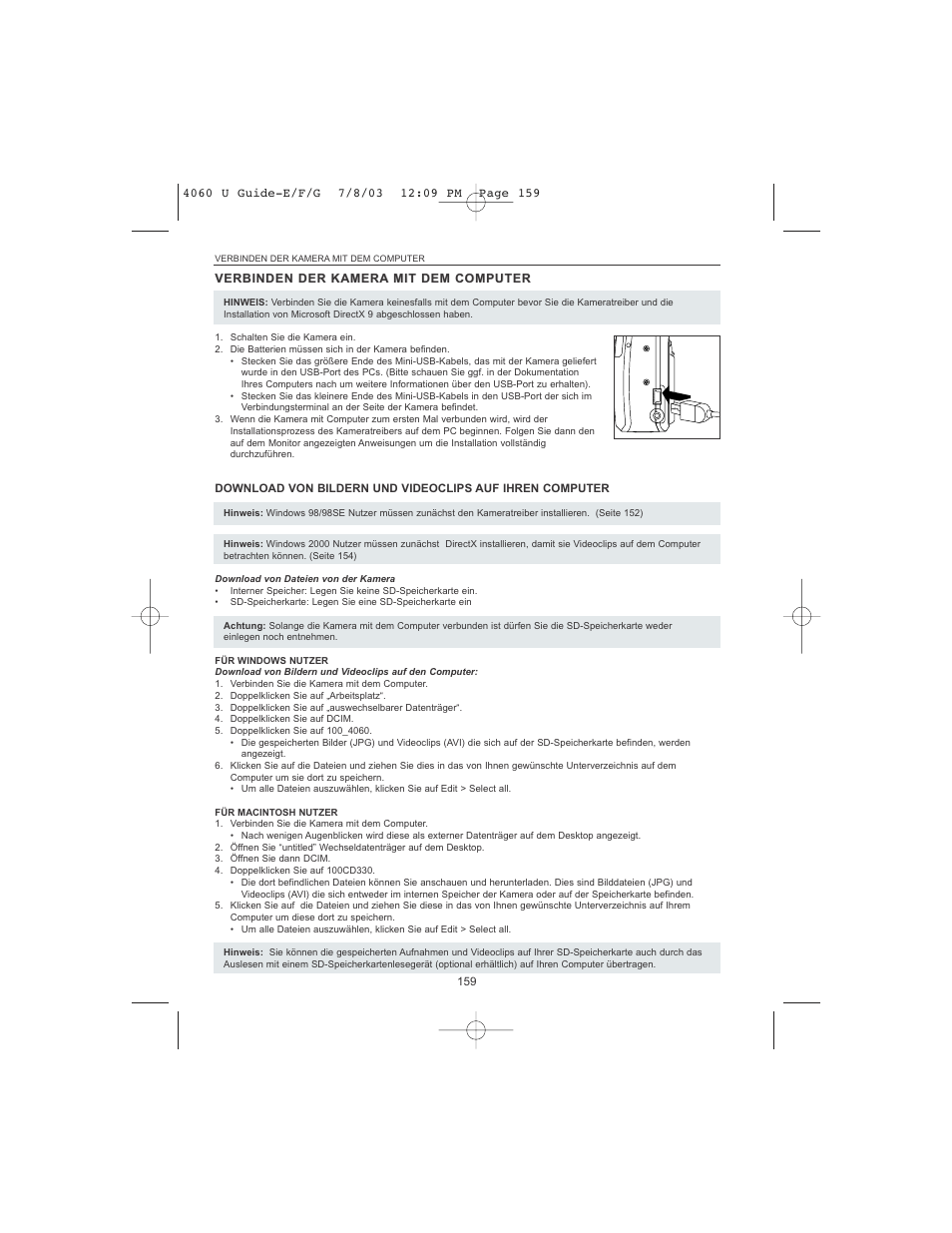 Concord Camera 4060 AF User Manual | Page 161 / 346