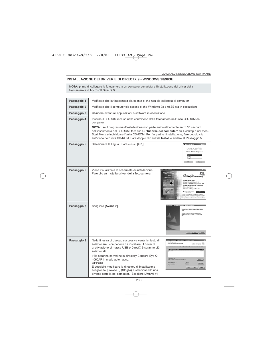 Concord Camera 4060 AF User Manual | Page 268 / 346