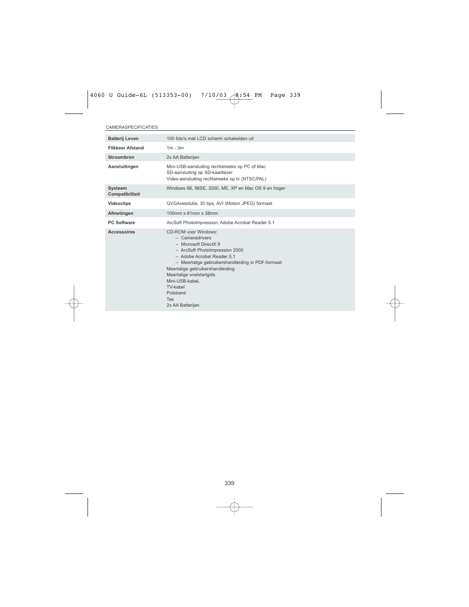 Concord Camera 4060 AF User Manual | Page 341 / 346